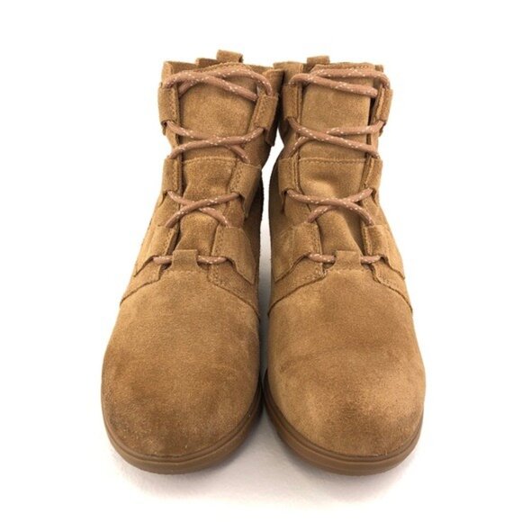 Sorel Evie Lace Wedge Ankle Boots 11 - Picture 4 of 12